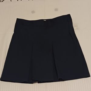 Pat & Jack School Uniforms Black Skorts Mini Skirt 14P Poly-Cotton
